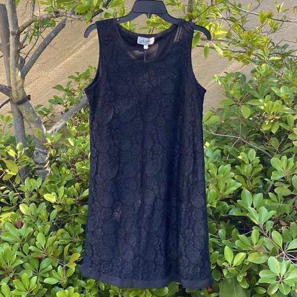 šMichaelāEdwardsāBlackāLaceĀ DressāSizeāMediumāNWT! - Picture 3 of 10